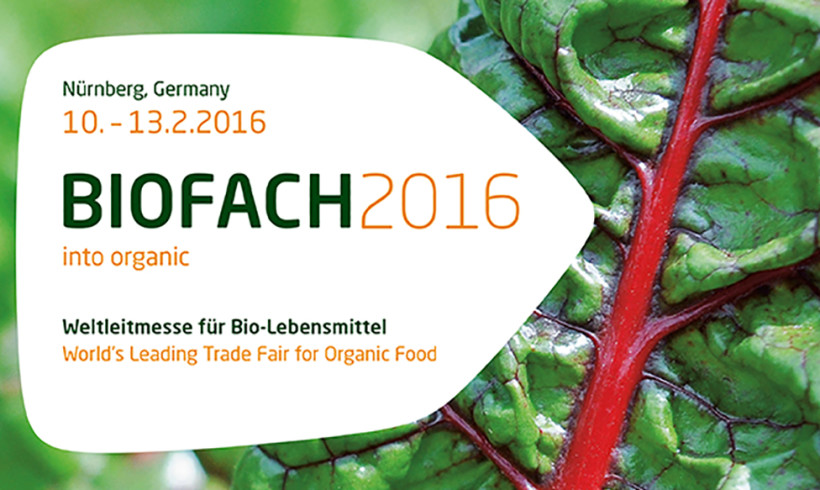 BIOFACH 2016 – Salone Leader Mondiale degli Alimenti Biologici – 27° edizione